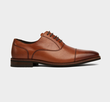 Zapatos de vestir de cuero para hombre matteo toe cap