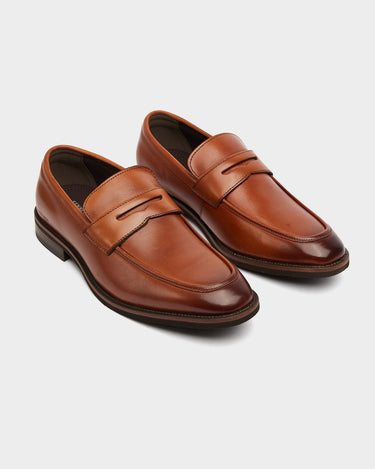 zapato de vestir de cuero para hombre matteo penny loafer