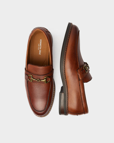 Zapatos de vestir de cuero para hombre austin bit loafer