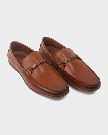 Drivers de cuero para hombre kash bit loafer