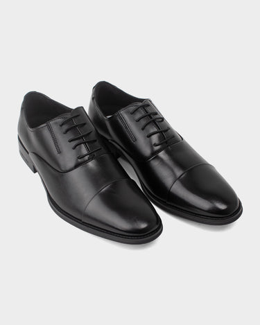 Zapatos de vestir de cuero para hombre tully toe cap