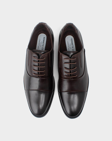 Zapatos de vestir de cuero para hombre tully toe cap