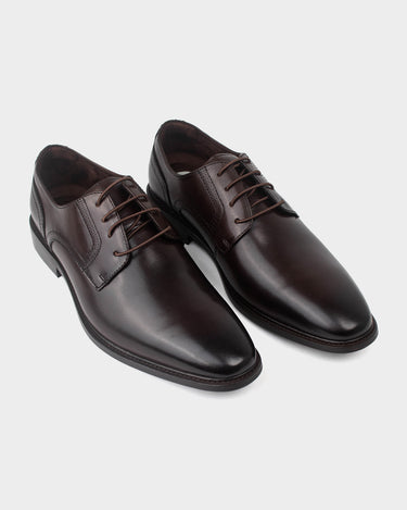 Zapatos de vestir de cuero para hombre tully toe cap