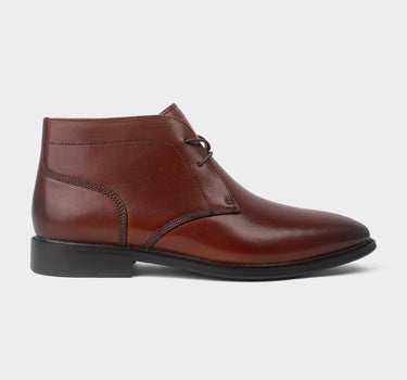 Botas de cuero para hombre charles lace up