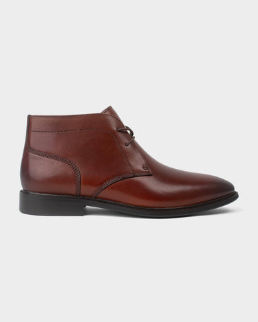 Botas de cuero para hombre charles lace up