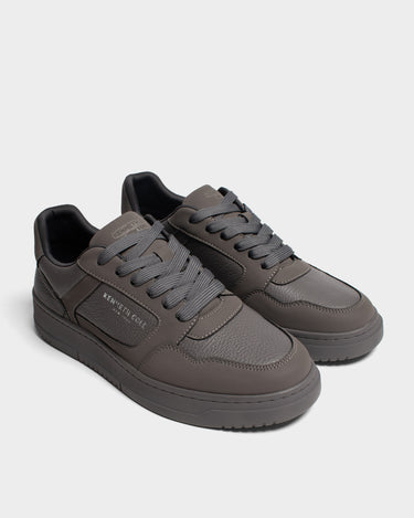 Zapatillas de cuero para hombre dual path sneaker