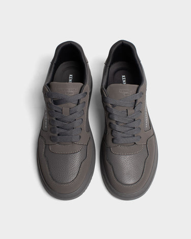 Zapatillas de cuero para hombre dual path sneaker