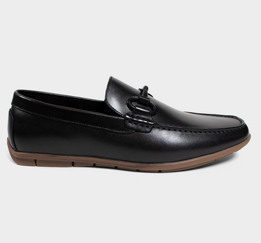 Drivers de cuero para hombre barret bit loafer