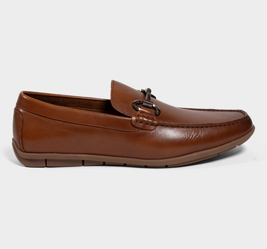 Drivers de cuero para hombre barret bit loafer