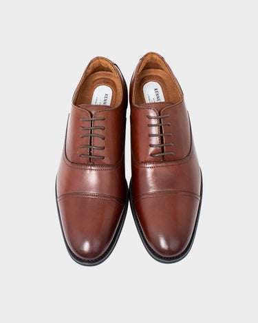 Zapatos de vestir de cuero para hombre trevor toe cap