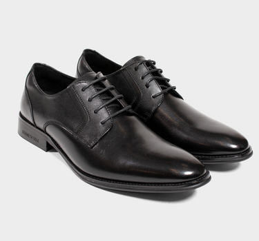 Zapatos de vestir de cuero para hombre trevor derby lace up