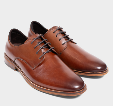 Zapatos de vestir de cuero para hombre trevor derby b