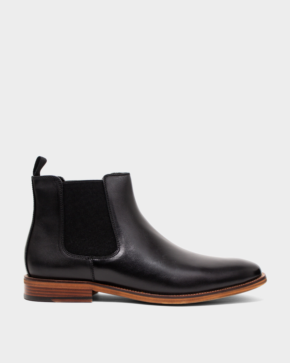 Botas de cuero para hombre trevor chelsea boot