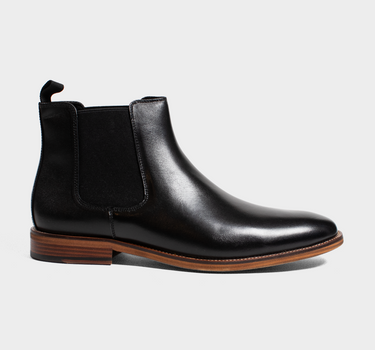 Botas de cuero para hombre trevor chelsea boot