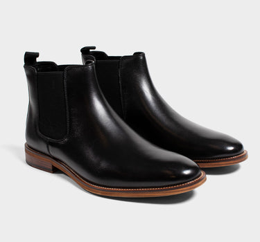 Botas de cuero para hombre trevor chelsea boot