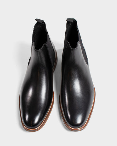 Botas de cuero para hombre trevor chelsea boot