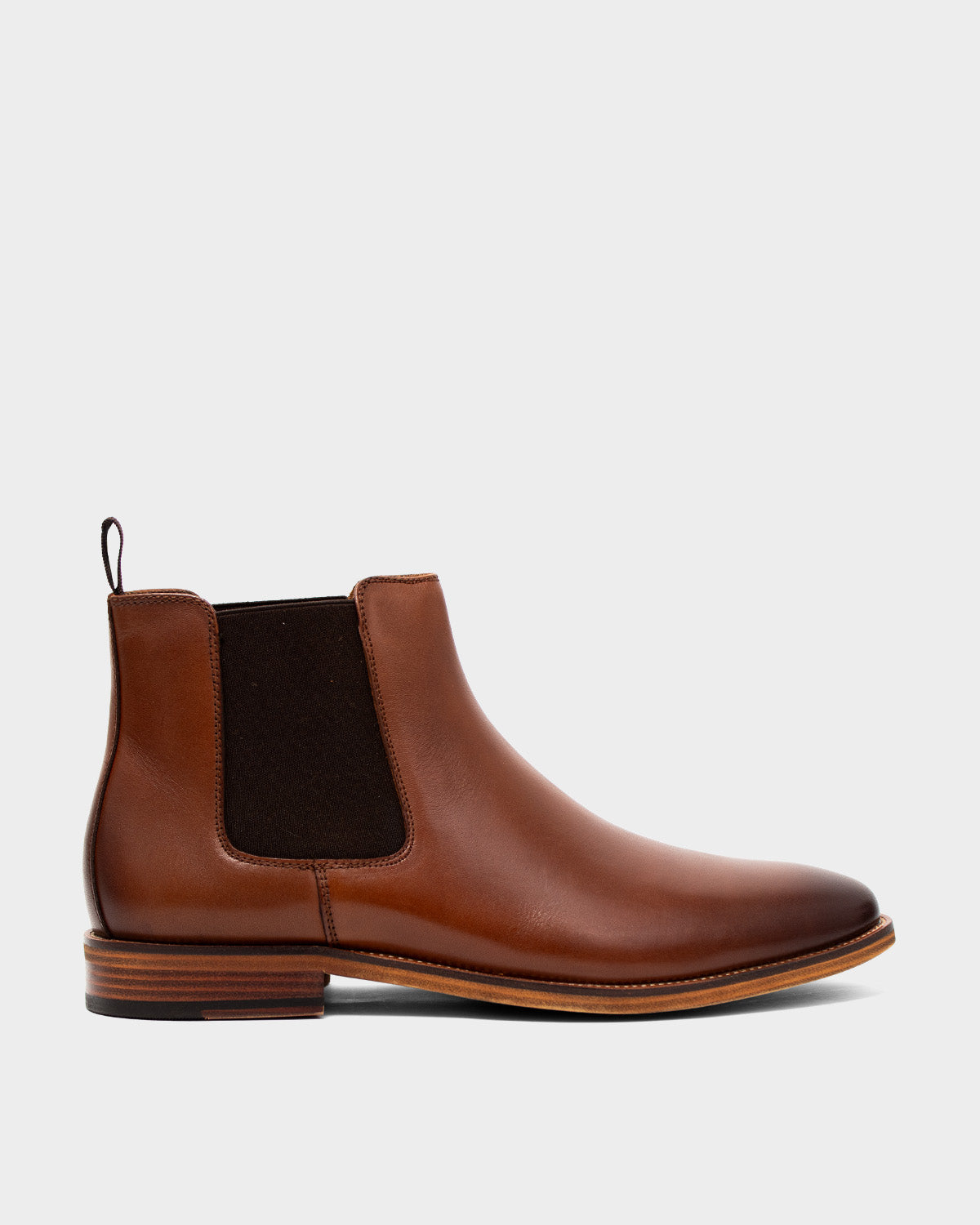 Botas de cuero para hombre trevor chelsea boot