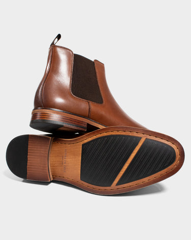 Botas de cuero para hombre trevor chelsea boot