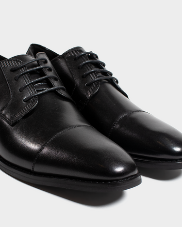 Zapatos de vestir de cuero para hombre banks lace up derby