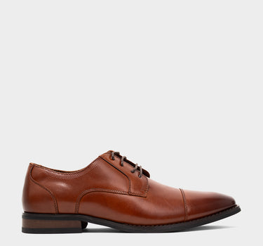 Zapatos de vestir de cuero para hombre banks lace up derby