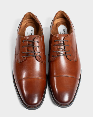 Zapatos de vestir de cuero para hombre banks lace up derby