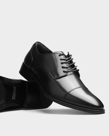 Zapatos de vestir de cuero para hombre sterling derby