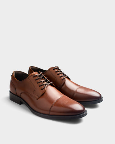 Zapatos de vestir de cuero para hombre sterling derby