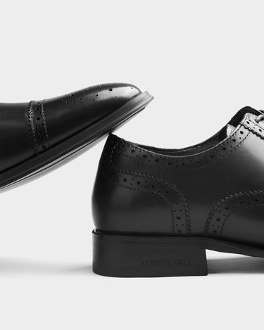 Zapatos de vestir de cuero para hombre sterling wingtip
