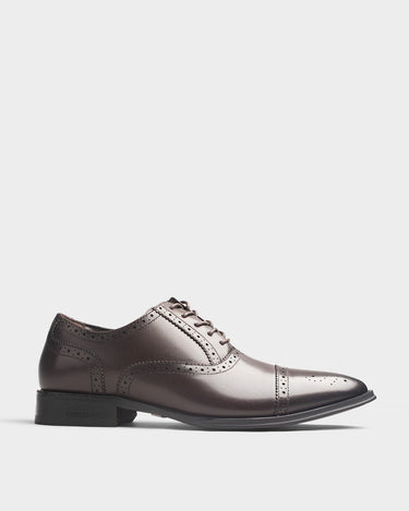 Zapatos de vestir de cuero para hombre sterling wingtip