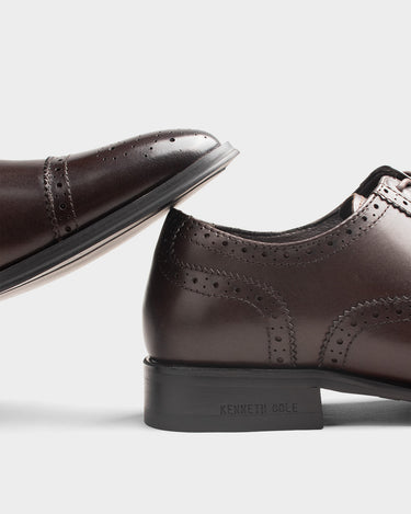 Zapatos de vestir de cuero para hombre sterling wingtip