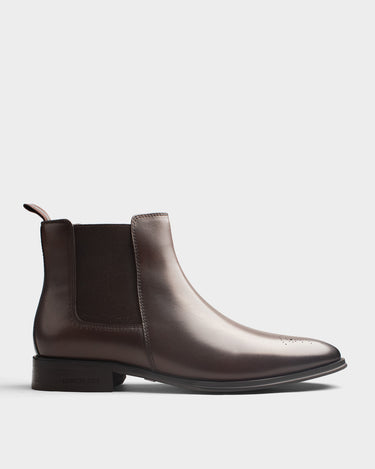 Botas de cuero para hombre ashford chelsea