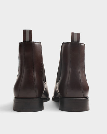 Botas de cuero para hombre ashford chelsea