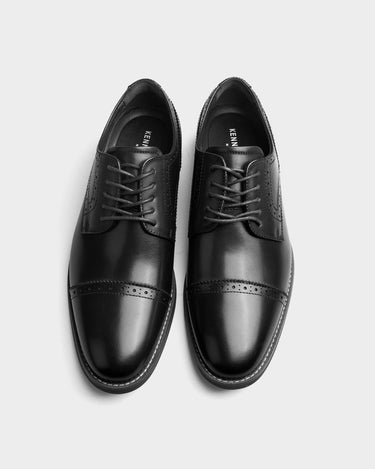Zapatos de vestir de cuero para hombre carslie toe cap
