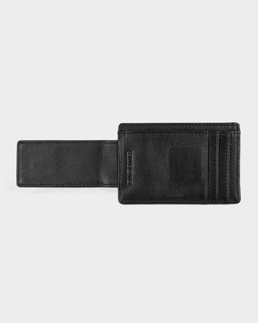 Tarjetero de cuero para hombre classy clip