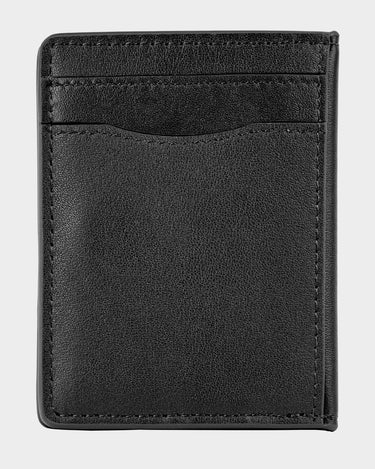 Tarjetero de cuero para hombre