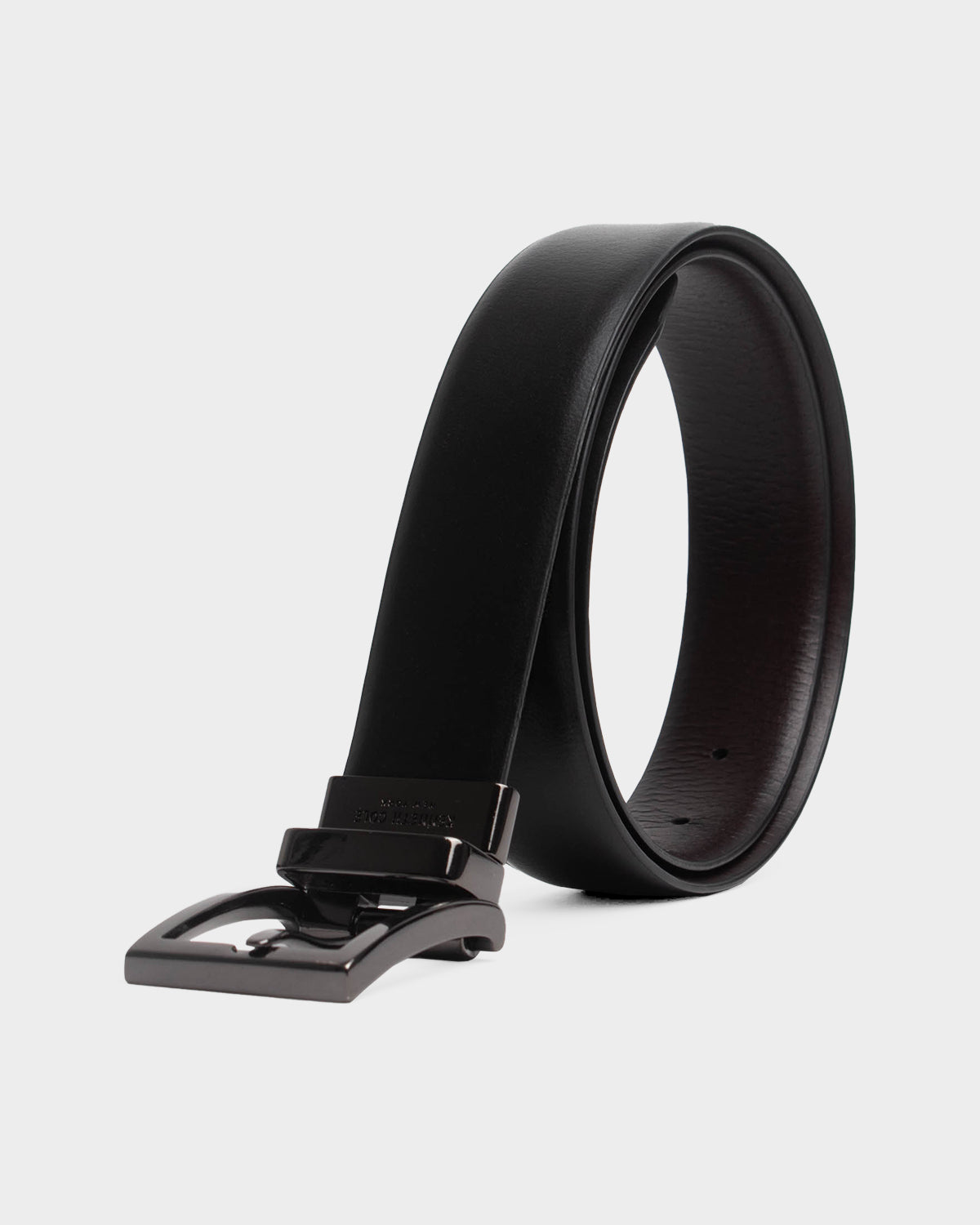 Correa de cuero reversible para hombre