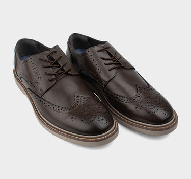 Zapatos casuales para hombre evan wingtip