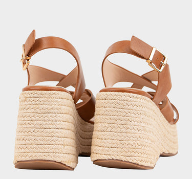Plataformas para mujer Eleonor strappy wedge