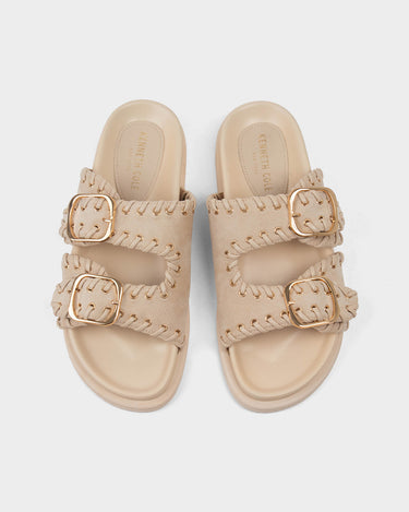 Sandalias para mujer hatcher buckle slide
