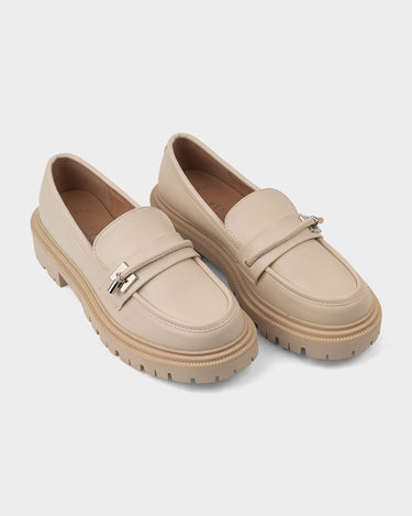 Flats para mujer jordis chunky loafer