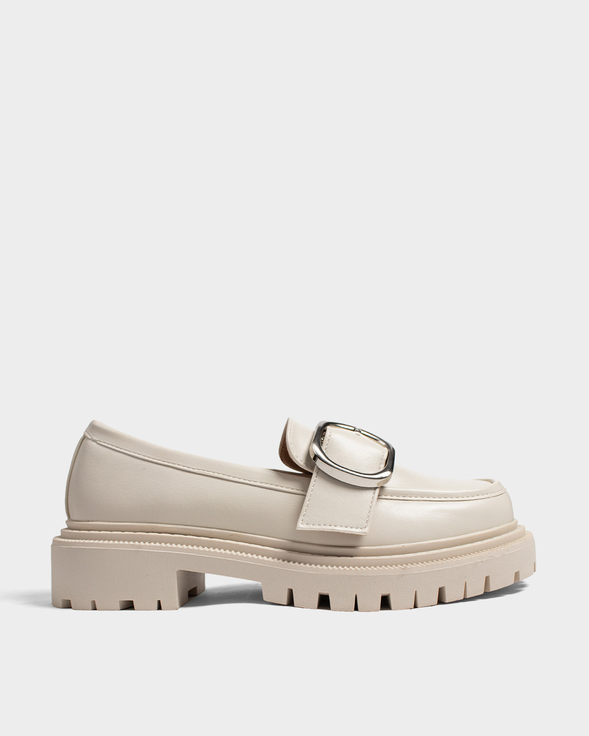 Flats para mujer jordis buckle loafer