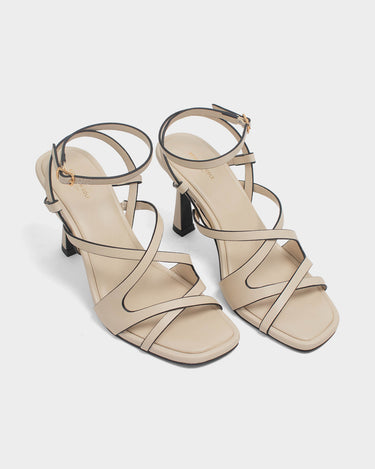 Sandalias de tacón para mujer alani strappy heel