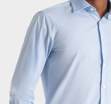 Camisa manga larga fondo entero para hombre